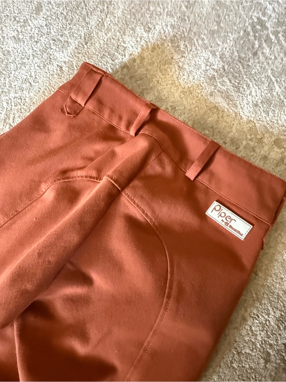 Piper Orange RidingPants breeches sz 24 - Picture 7 of 10